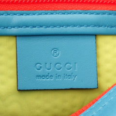 Gucci GG Scuba Pouch Small Clutch Bag Blue