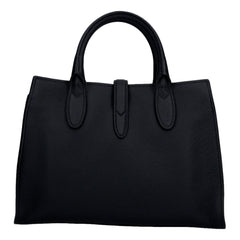 Gucci Jackie Medium Black Calfskin Leather Tote Bag