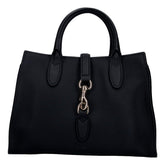 Gucci Jackie Medium Black Calfskin Leather Tote Bag