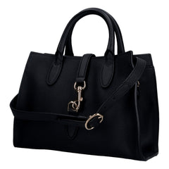 Gucci Jackie Medium Black Calfskin Leather Tote Bag