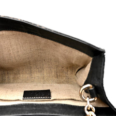 Gucci Microguccissima Mini Emily Chain Shoulder Bag Black