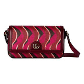 Gucci Printed Red Snake Mini Supreme Crossbody Bag