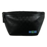 Gucci GG Crystal Canvas Black Tote Travel Shoulder Bag