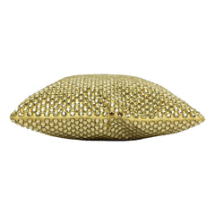 Prada Mini Satin Crystal Embellished Double Handle Crossbody Handbag Yellow