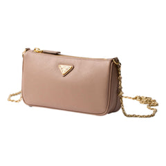 Prada Saffiano Leather Chain Strap Mini Shoulder Bag