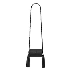 Saint Laurent Opium Plexiglass Minaudière Box Bag Black