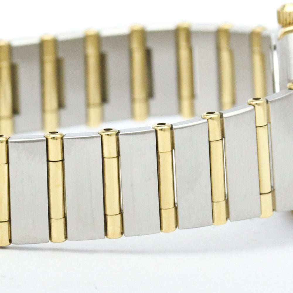 OMEGA Constellation Diamond 18K Gold Steel Watch 1267.30 Polished — Very Good