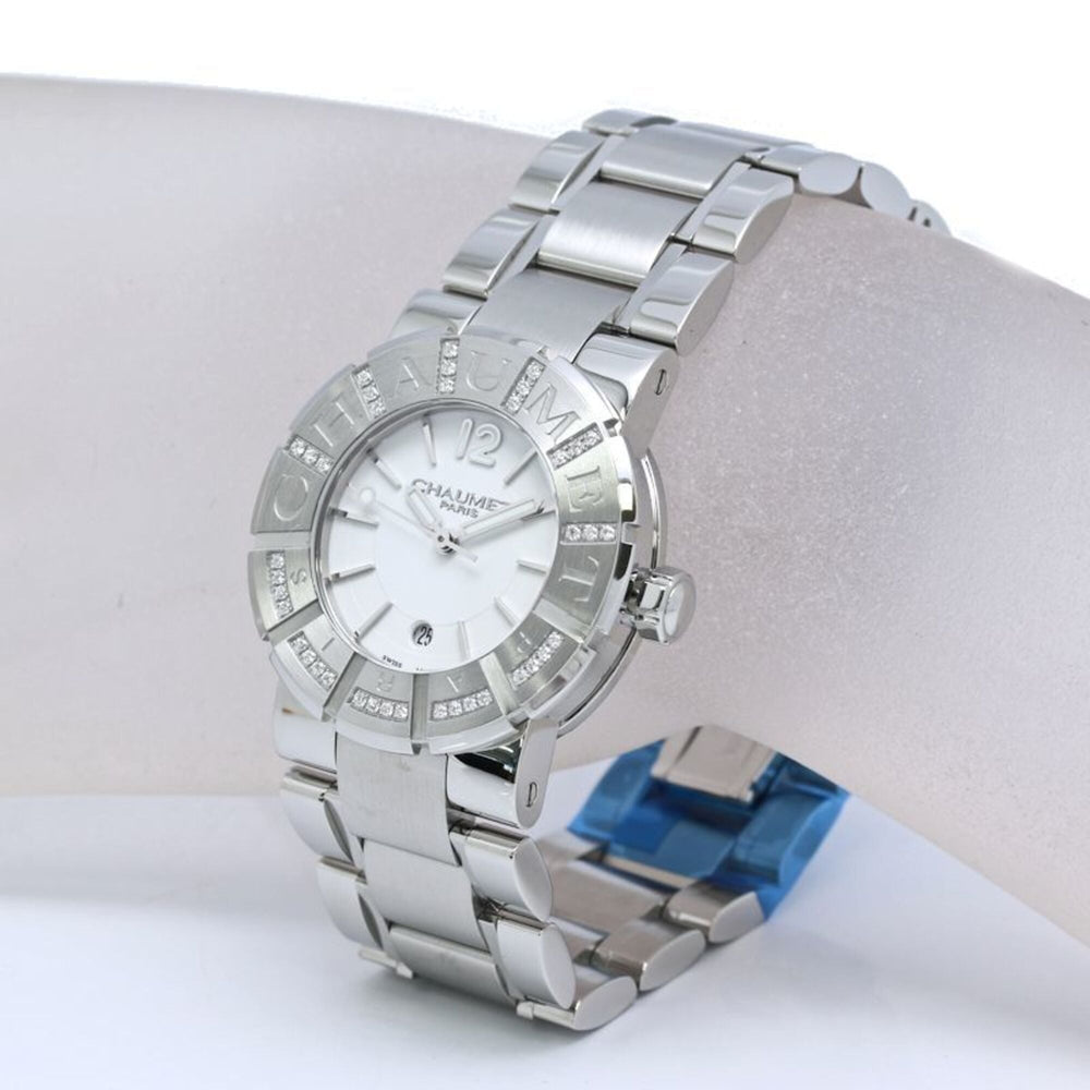 Chaumet Class One MM Diamond Bezel W1722I-35A 622C-38640 Boys' Watch Stainless Steel 40562 — Very Good