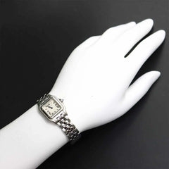 Cartier Panthère SM W25033P5 Women's Watch, Ivory, Quartz Watch — Very Good