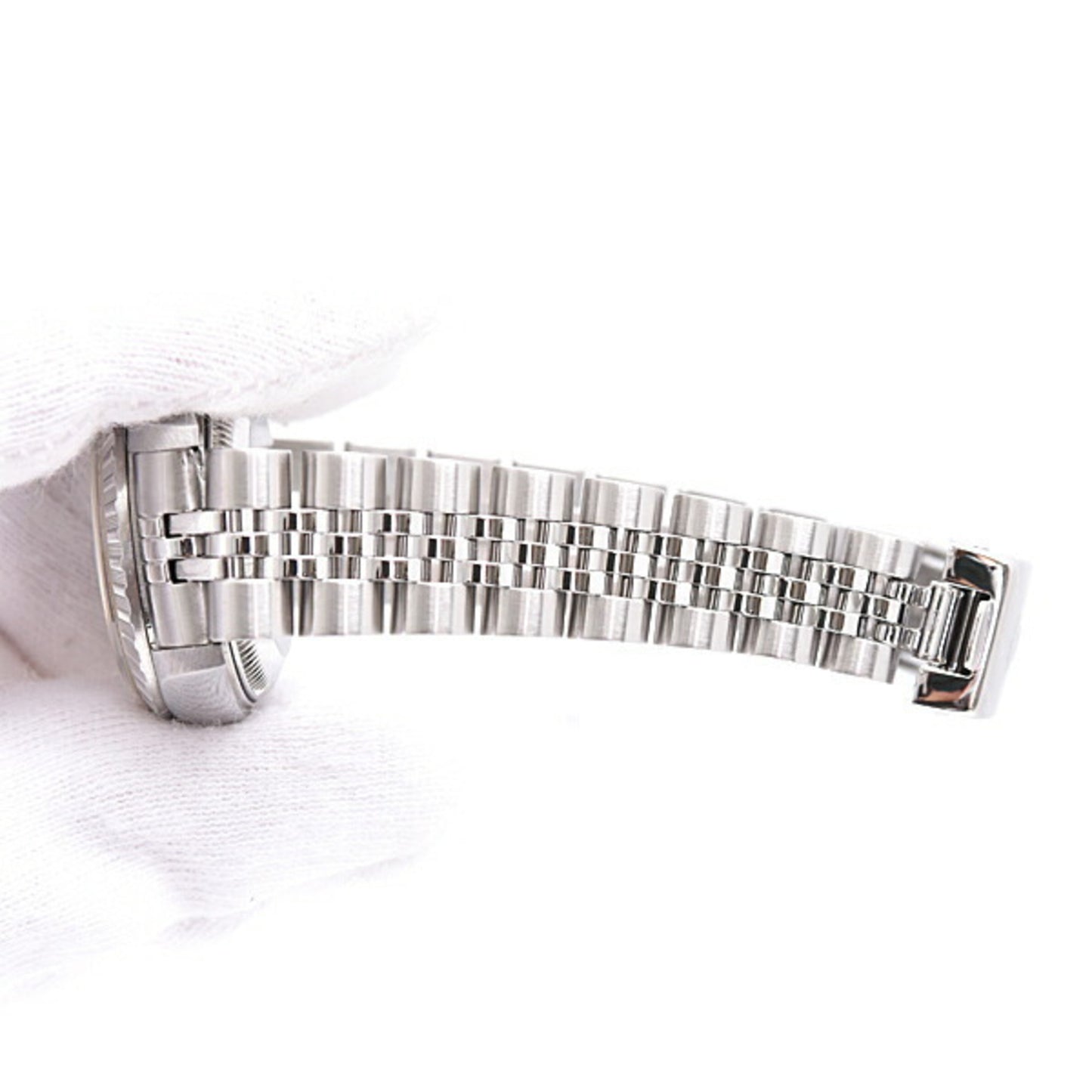 Rolex Watch Women's Oyster Perpetual Date Automatic D Series White Dial Stainless Steel SS ROLEX 79240