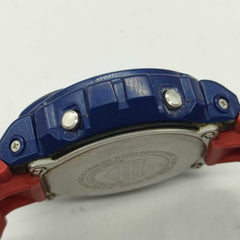 CASIO G-SHOCK DW-6900AC White Blue Red Resin Men's Watch — Good
