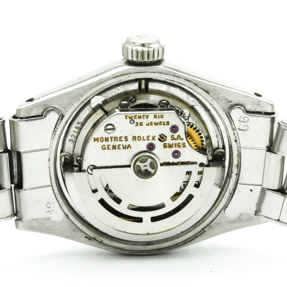 ROLEX Oyster Perpetual Date 6516 Steel Automatic Ladies Watch Vintage — Good