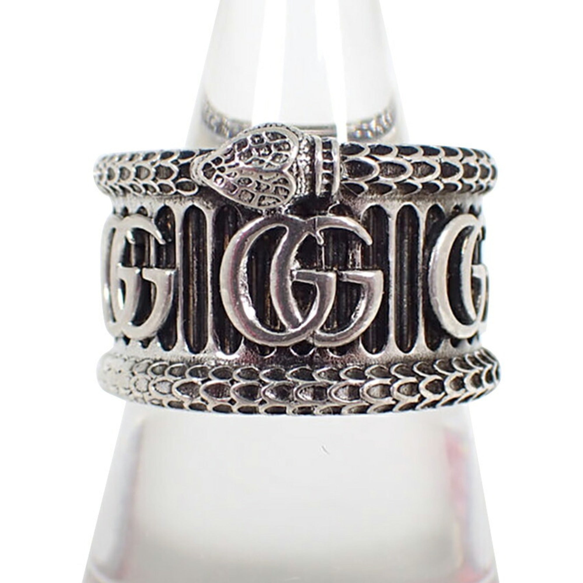 GUCCI 925 Snake Ring, Size 16 — Like New