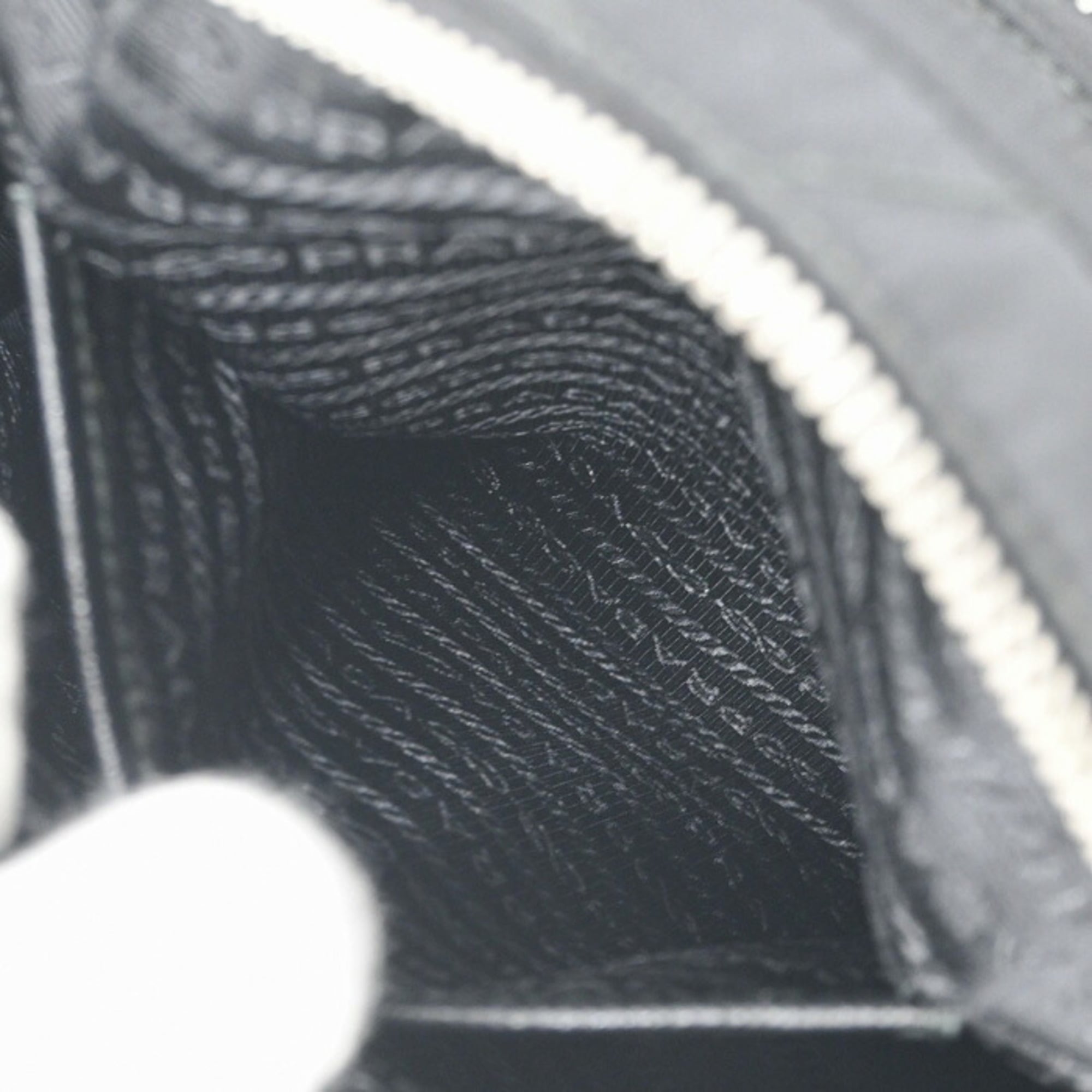 PRADA Triangle Backpack for Women, Black, 1BZ066 — Like New