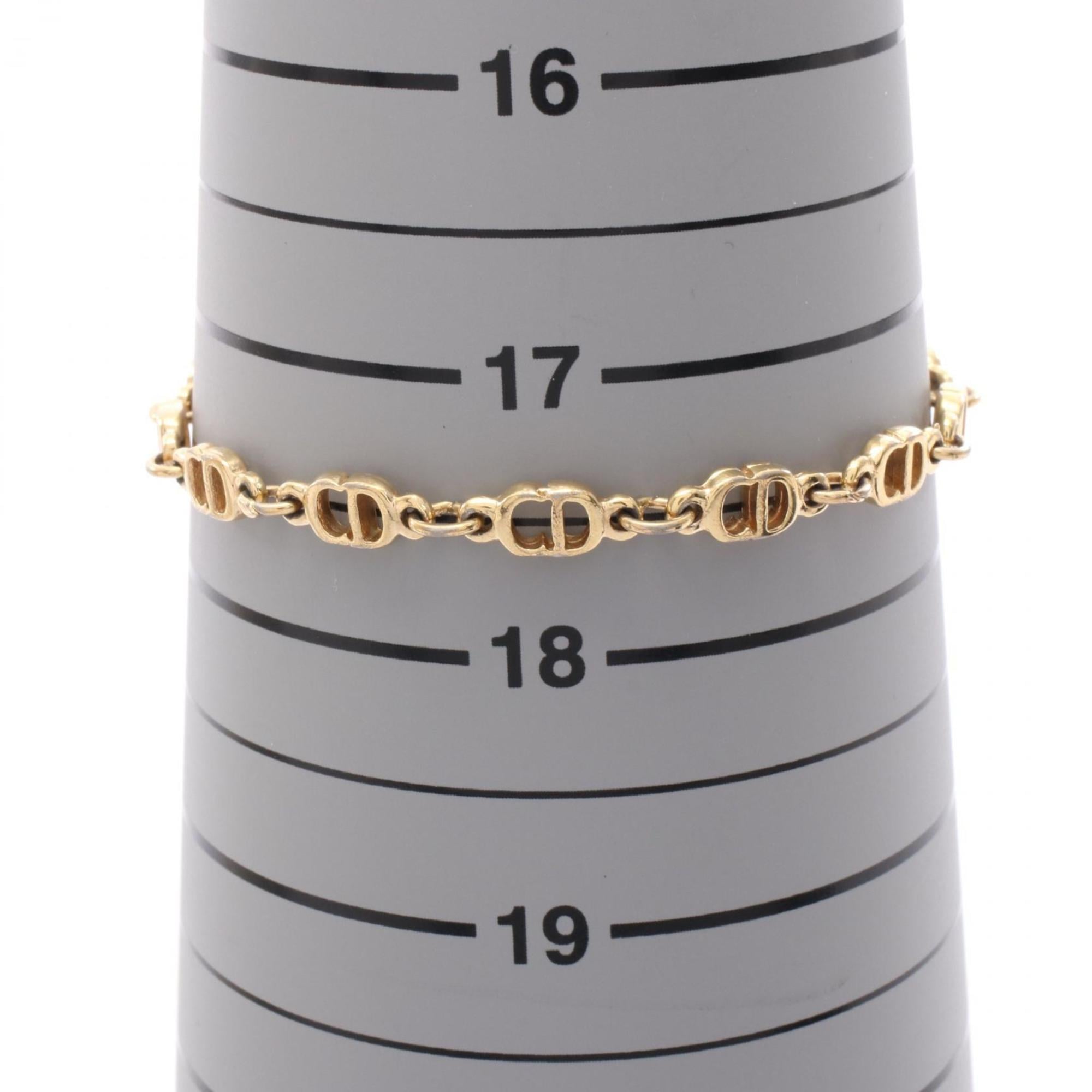Christian Dior Dior CD logo bracelet, gold-plated, for women.