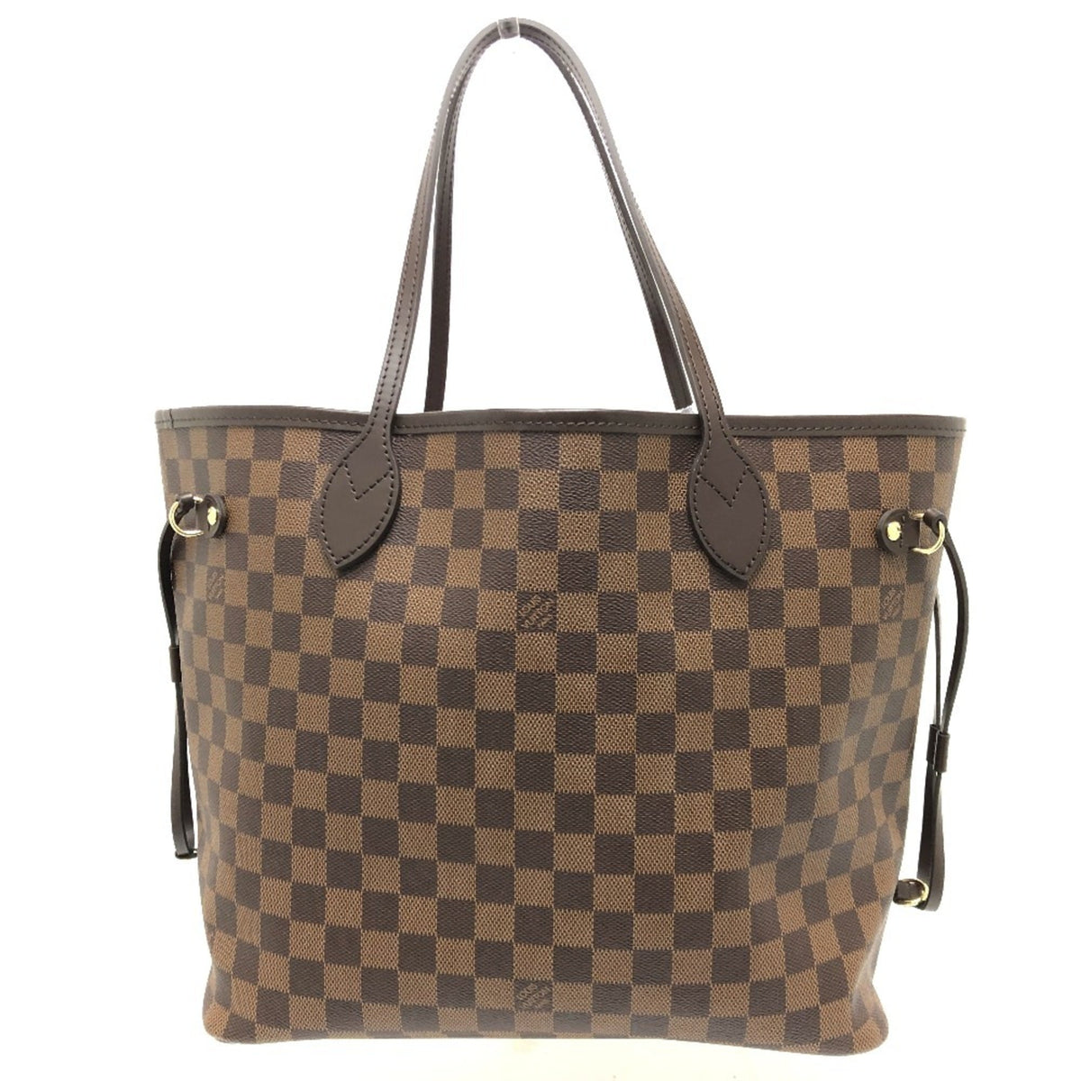 LOUIS VUITTON Louis Vuitton N40599 Neverfull MM Tote Bag Damier Canvas Women's Ebene Brown — New - Store Return