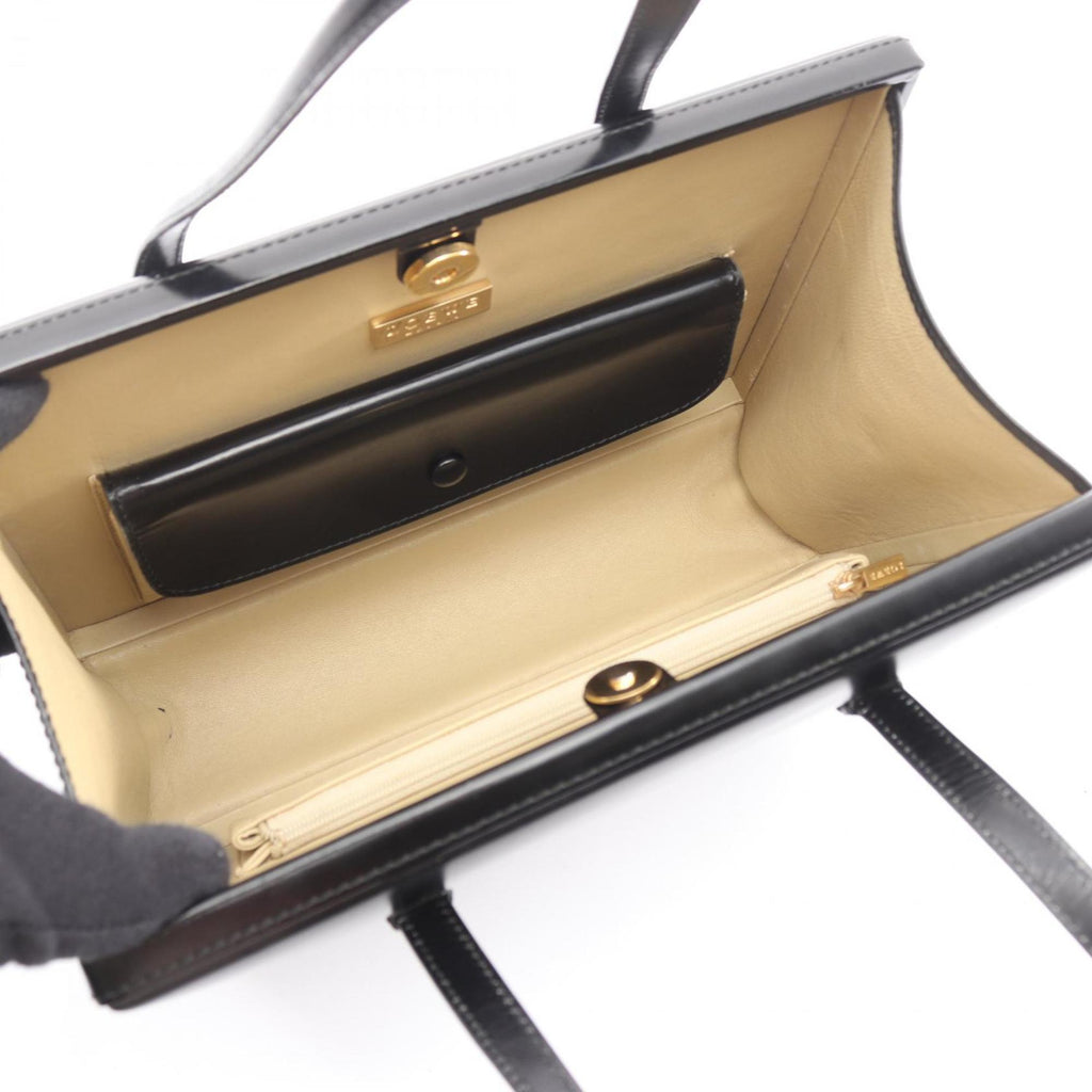 LOEWE handbag, leather, women's, black