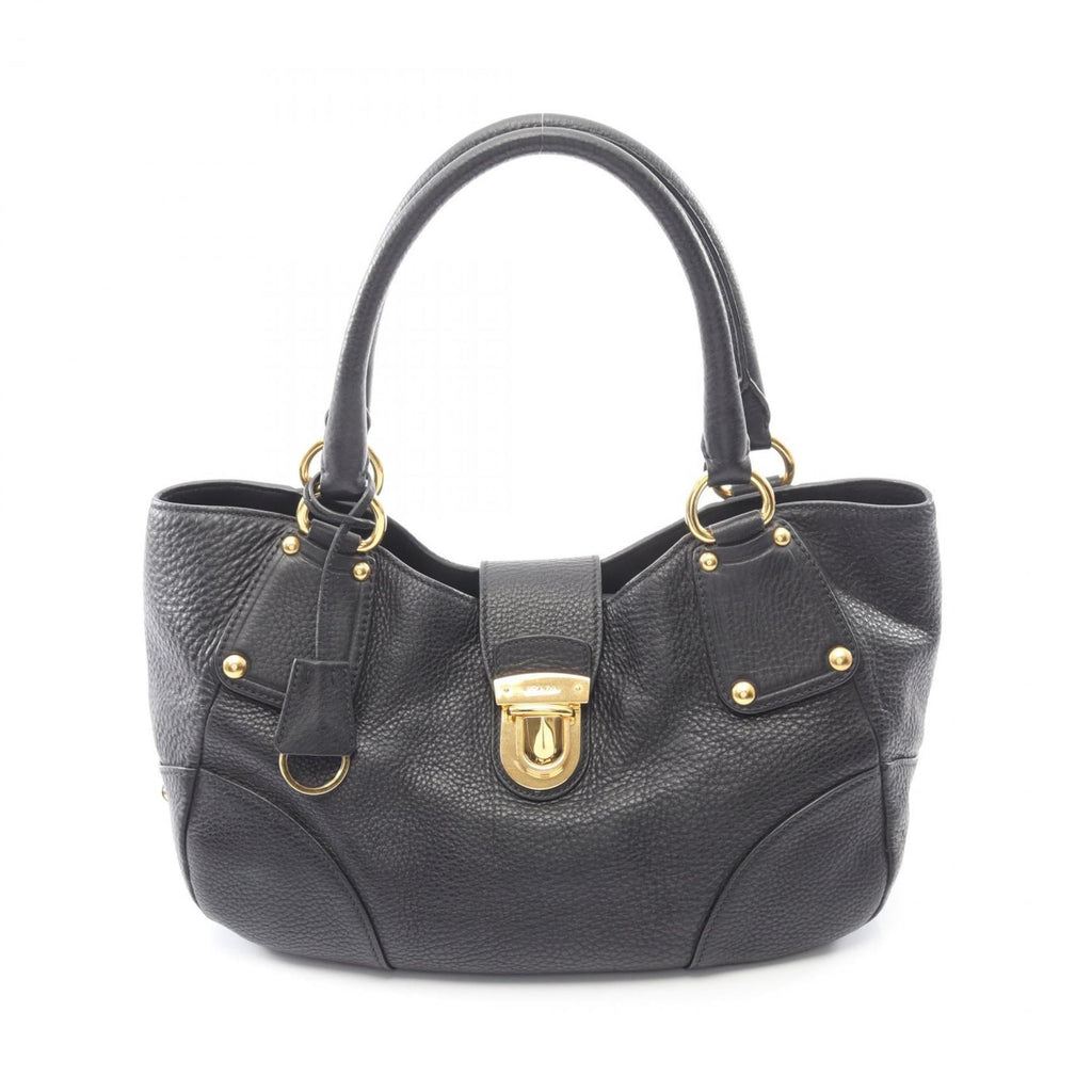 Prada PRADA handbag, leather, women's, black, BR4627