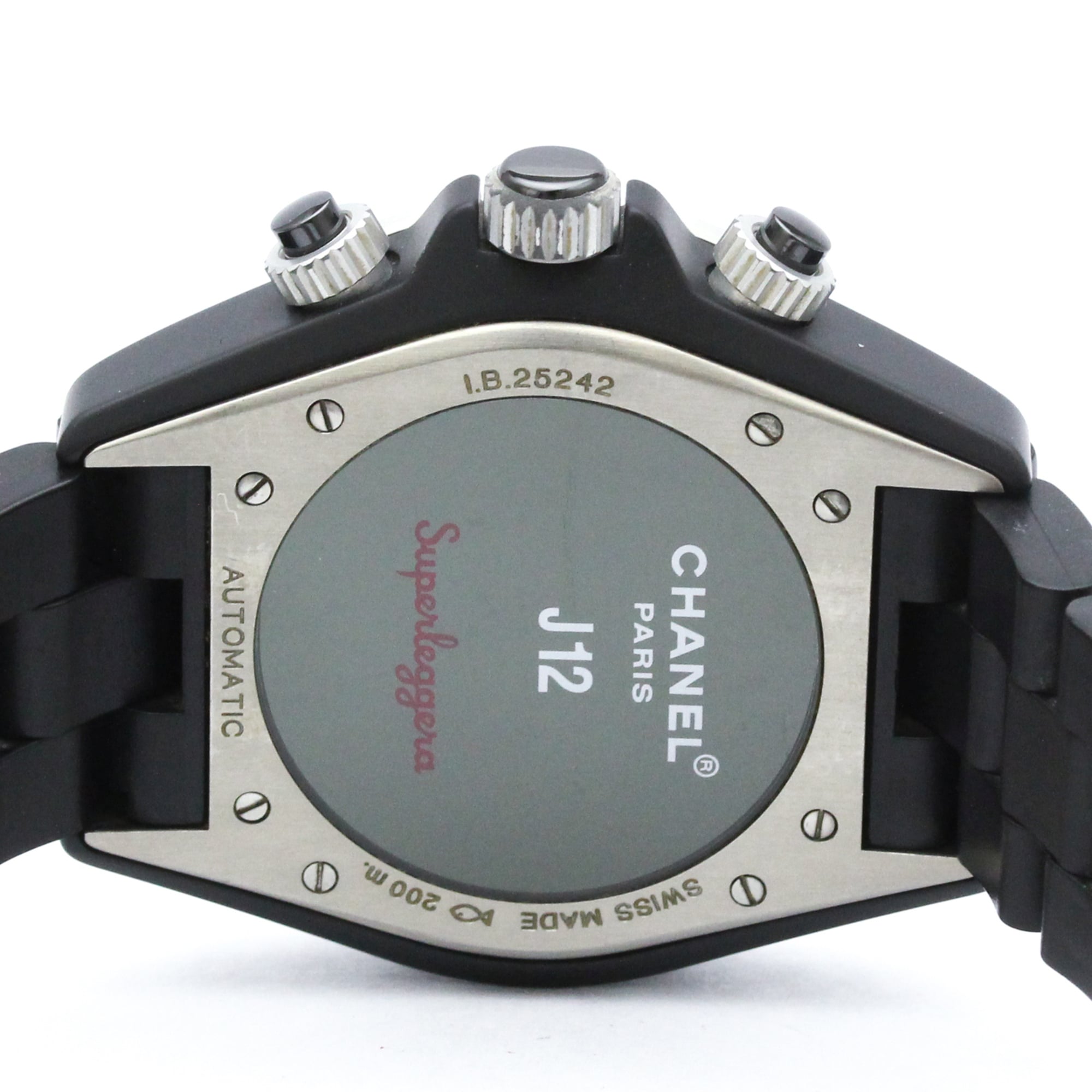 CHANEL J12 Super Leggera Chronograph Aluminium Rubber Watch H2039 — Very Good