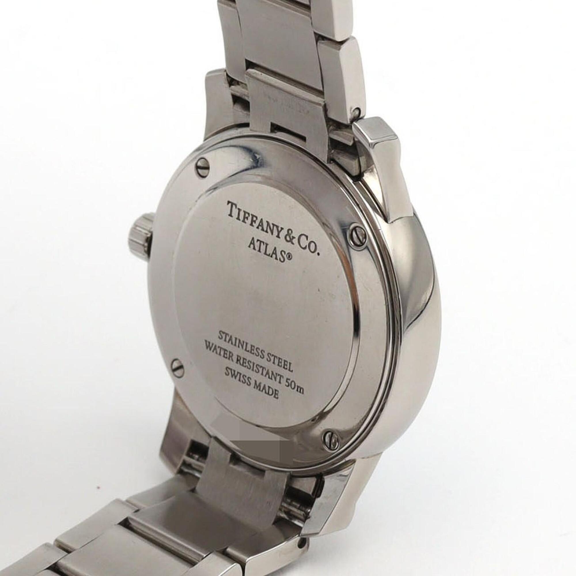 Tiffany & Co. Atlas 37447188 Stainless Steel Quartz Watch — Good