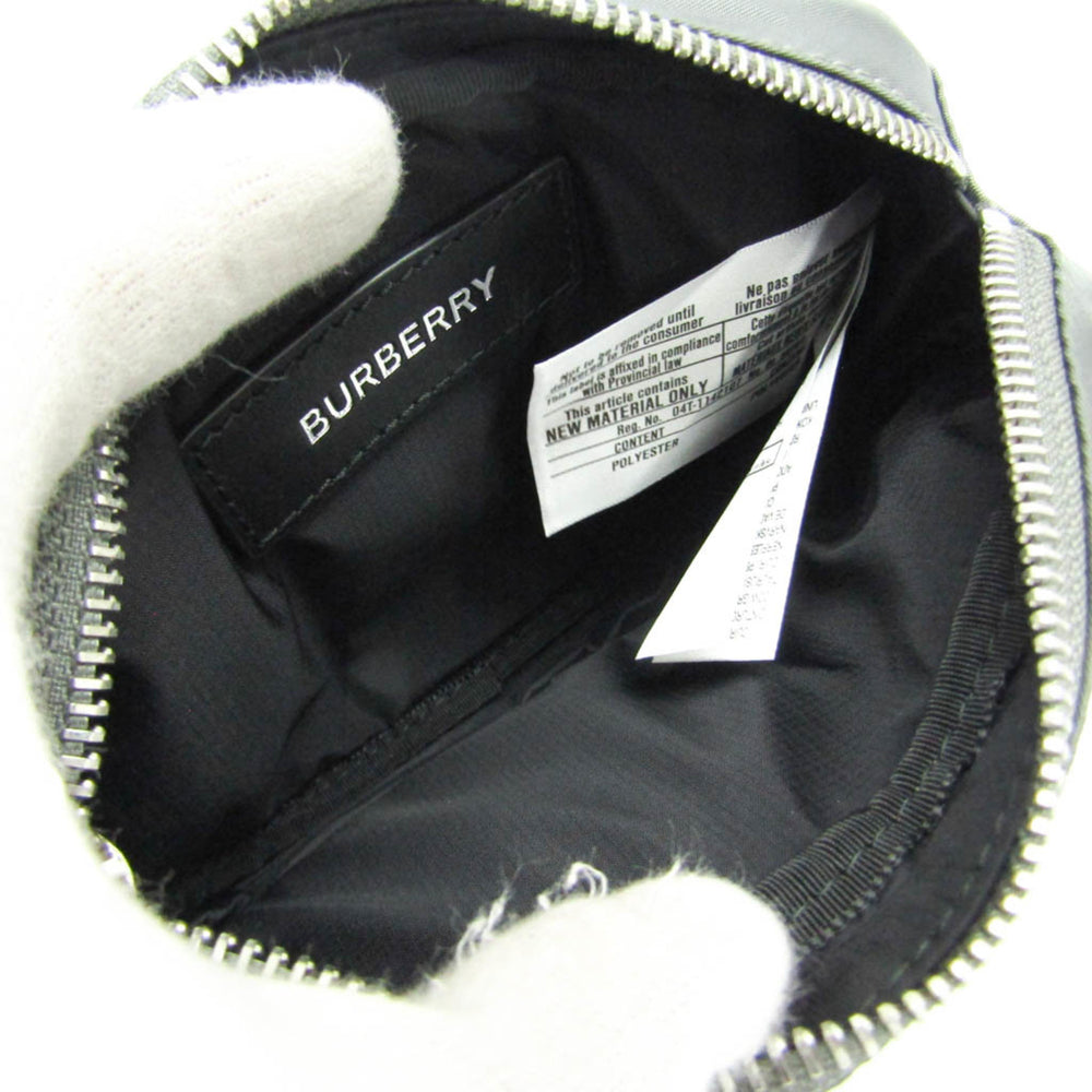 Burberry Canon 8052888 Men,Women Nylon Fanny Pack,Sling Bag Gray — Like New