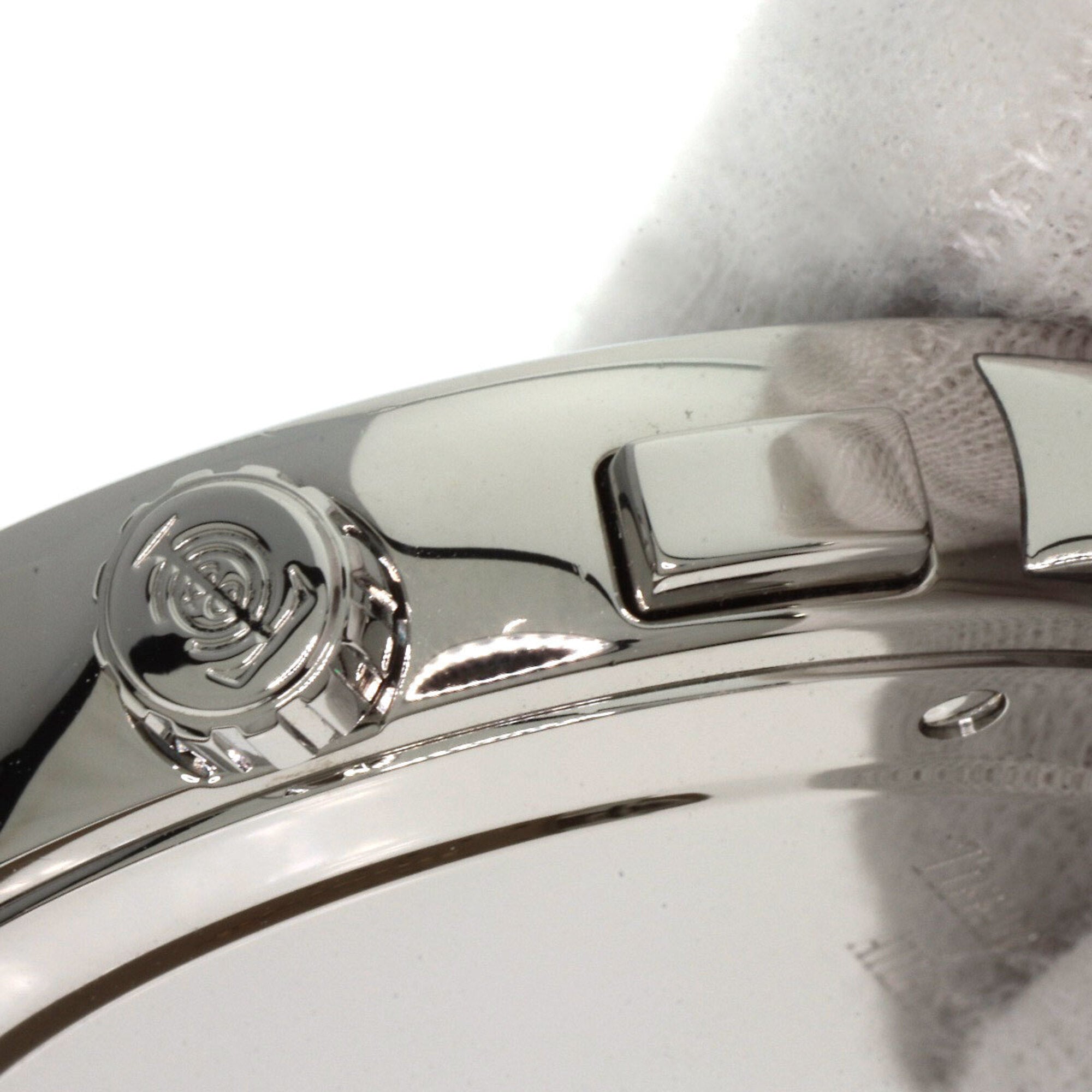 Tiffany & Co. Atlas Dome Chronograph Watch, Stainless Steel/Leather, Men's — Very Good