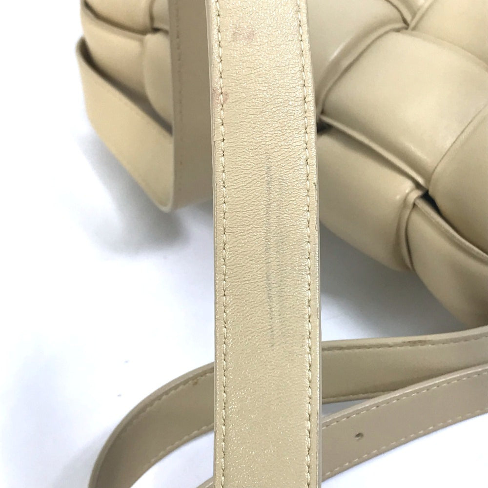 BOTTEGA VENETA 717506 Bag Shoulder Bag Beige — Like New