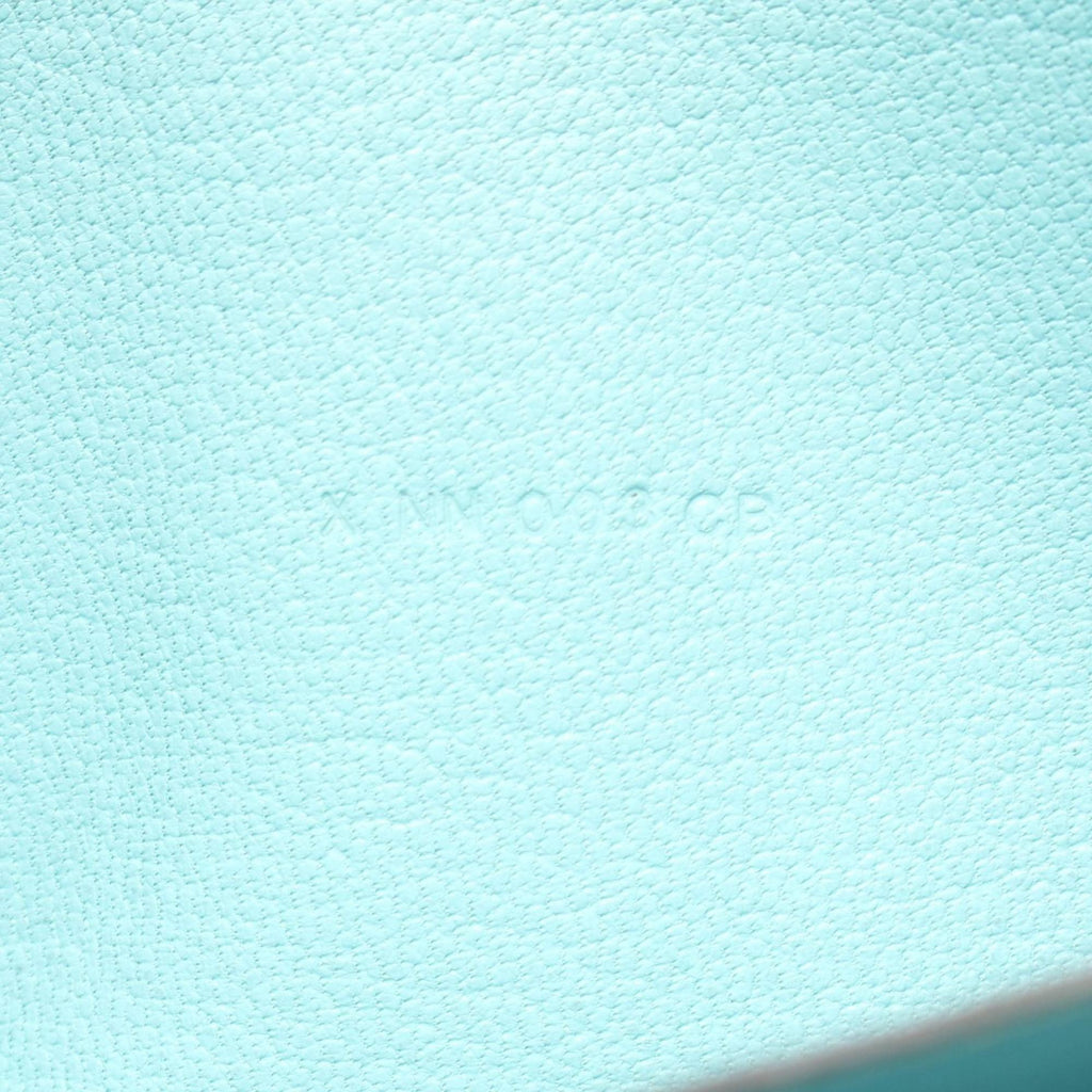 Hermes Hermès Azap Long Round Wallet in Taurillon Clemence Leather, Blue, for Women