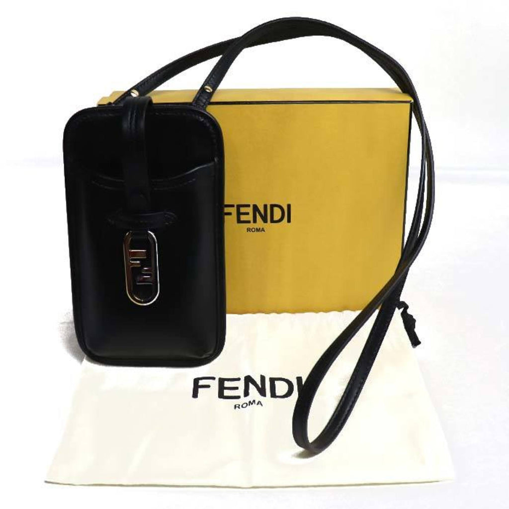 FENDI Phone Pouch Black 7VS131 Ladies