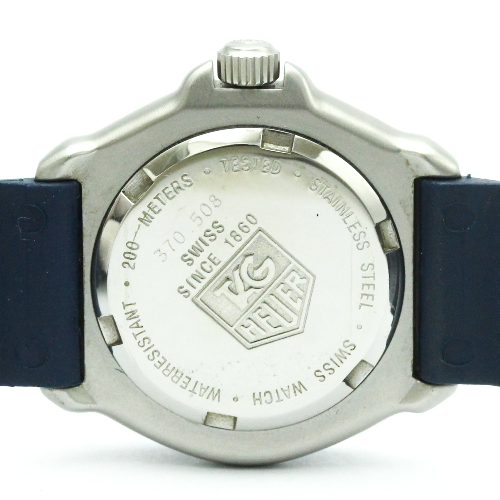 TAG HEUER Formula 1 Steel Rubber Quartz Ladies Watch 370.508 — Good