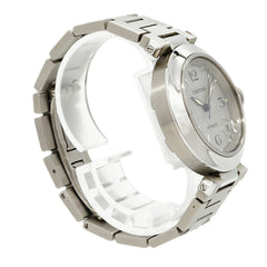 Cartier Pasha C W31023M7 Silver Dial Watch (Boys' Size) — Good