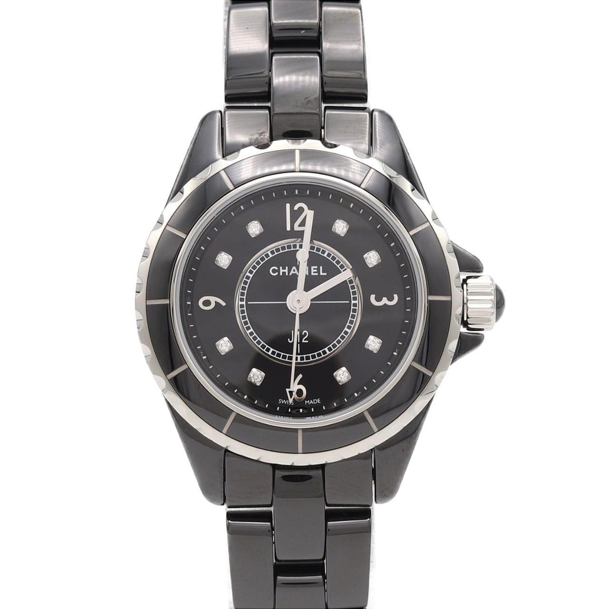 Chanel J12 29mm Ceramic 8P H2569 Quartz Watch — Very Good