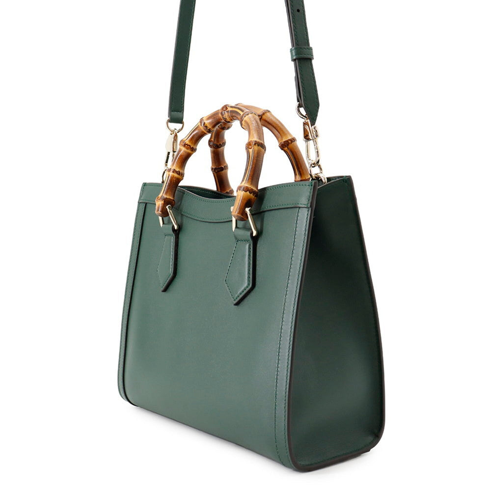 Gucci Diana Bamboo Tote Medium Handbag 853226 GUCCI 2-way — Like New
