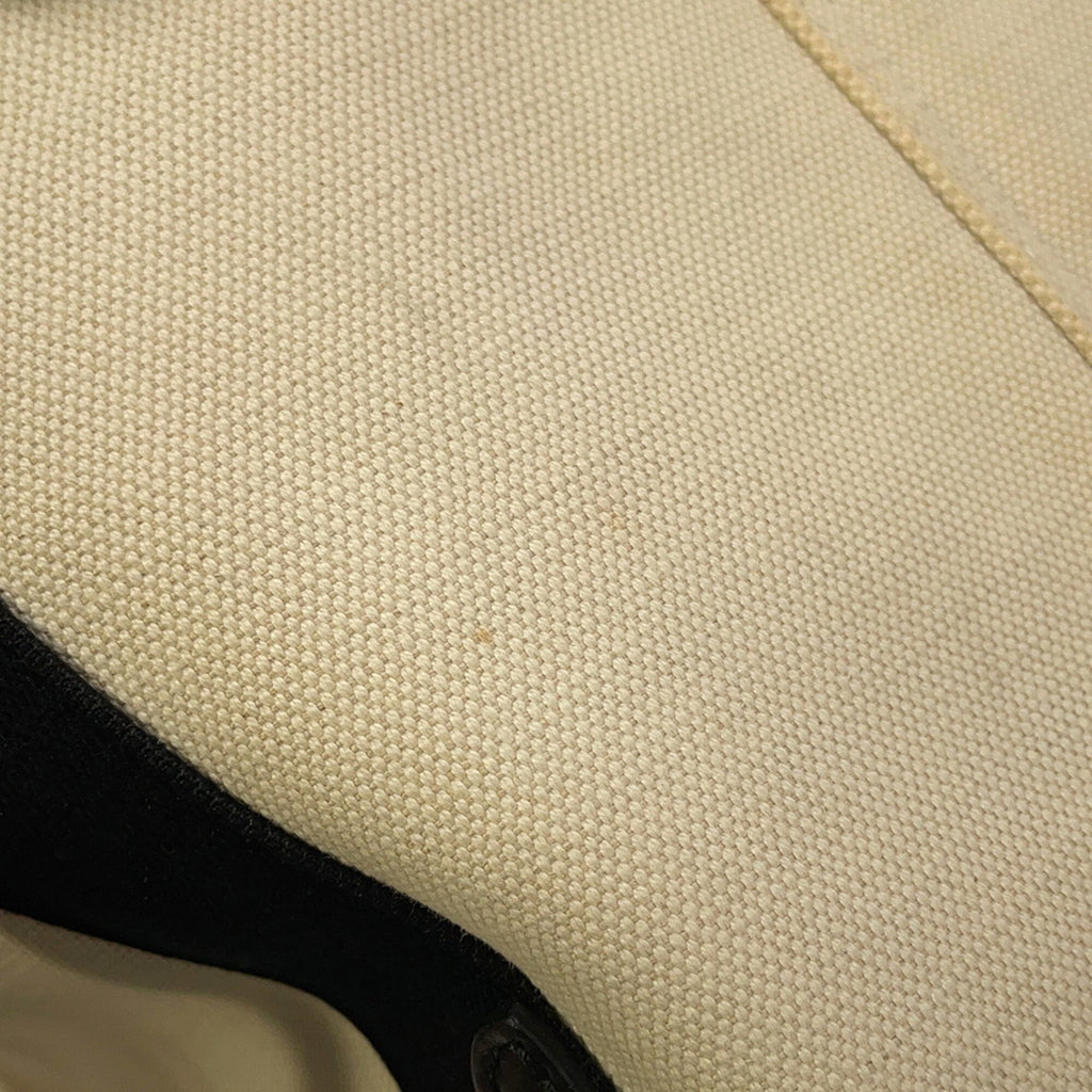 Balenciaga Navy Cabas Small Tote Bag 339933 (Black and White)