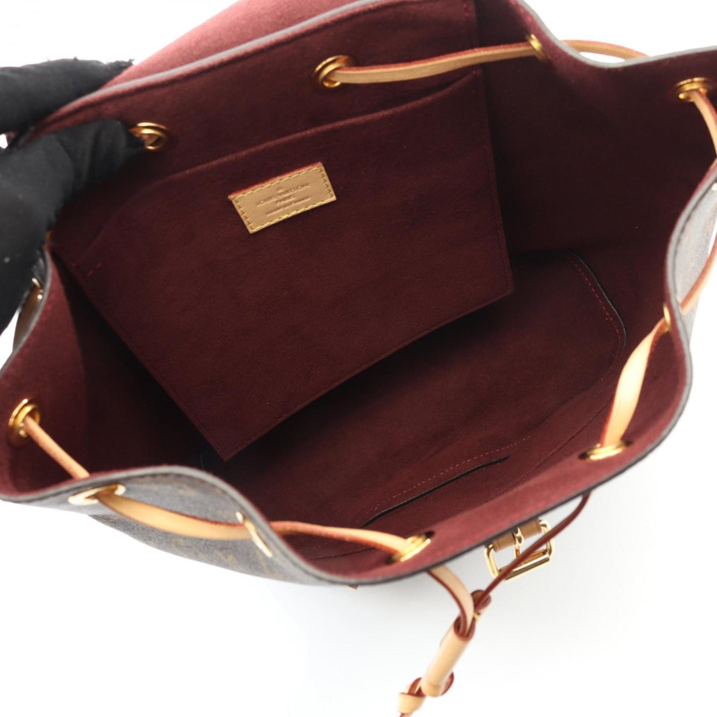 Louis Vuitton Montsouris Backpack Bag, Coated Canvas and Leather, Monogram, Women's, Brown, M43431