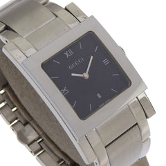 Gucci G Metro Watch 7900M.1 Stainless Steel Quartz Analog Display Black Dial Women's — Good