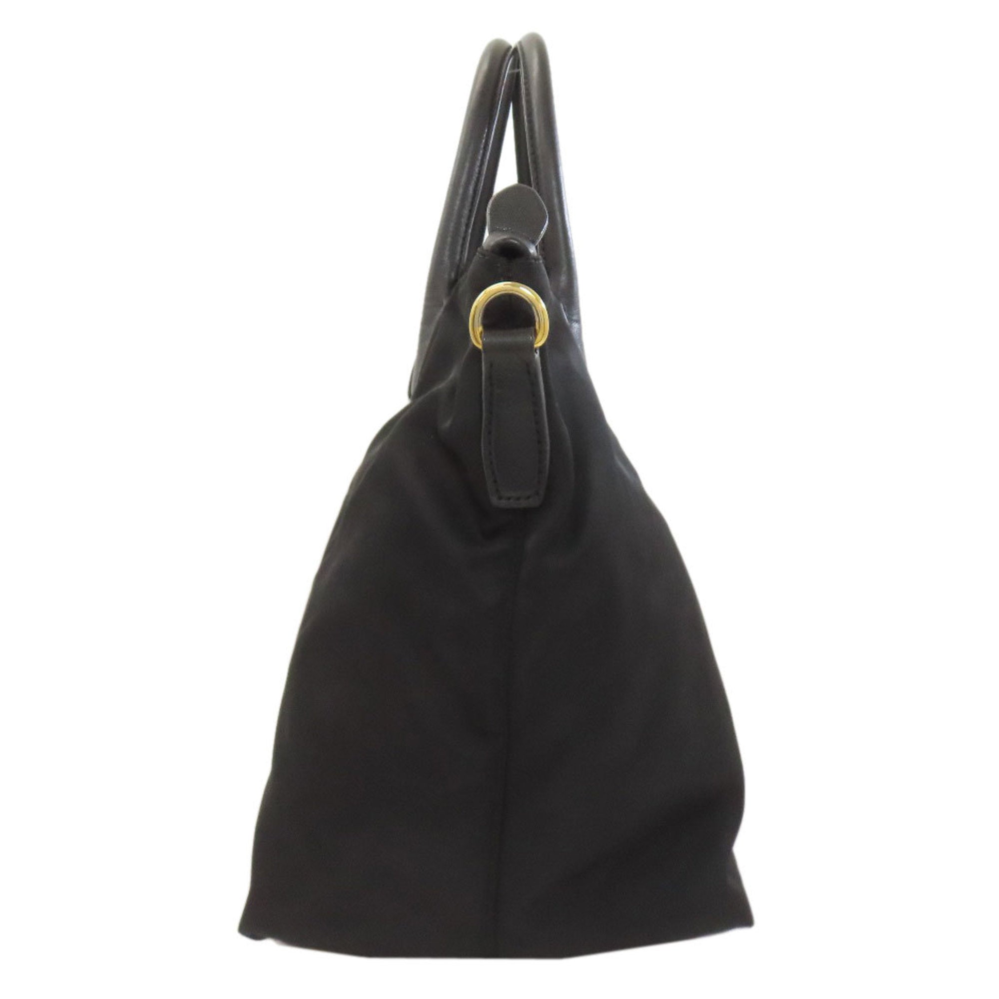 Prada logo hardware 2-way handbag nylon material women's PRADA