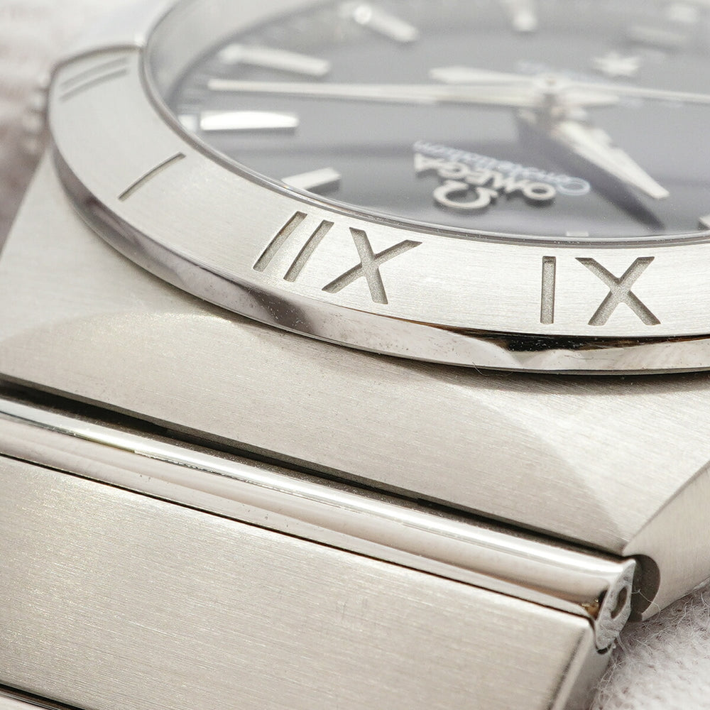Omega Constellation Day-Date Co-Axial 123.10.38.22.01.001 Black Dial Men's Watch — Very Good