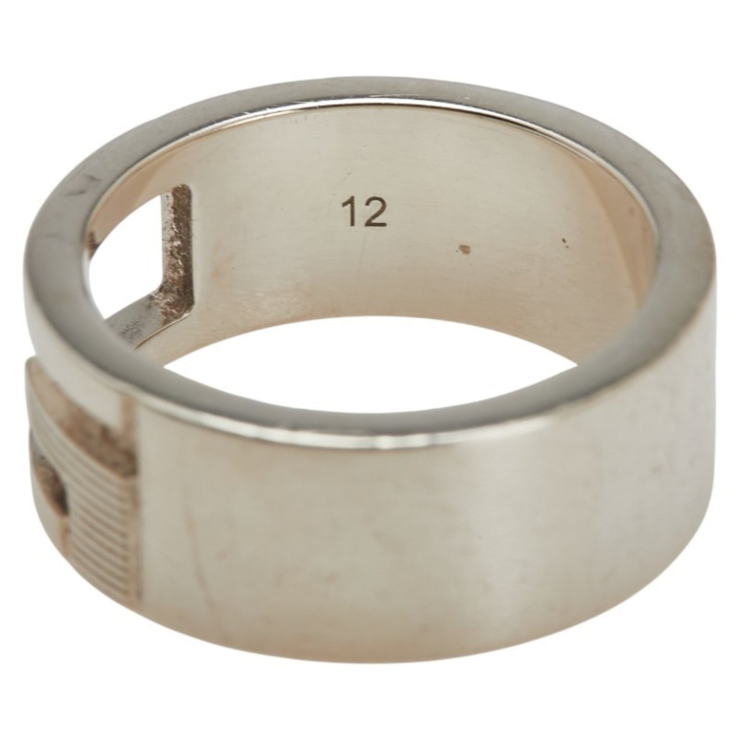 Gucci Branded G Ring #12 SV925 Silver Women's GUCCI