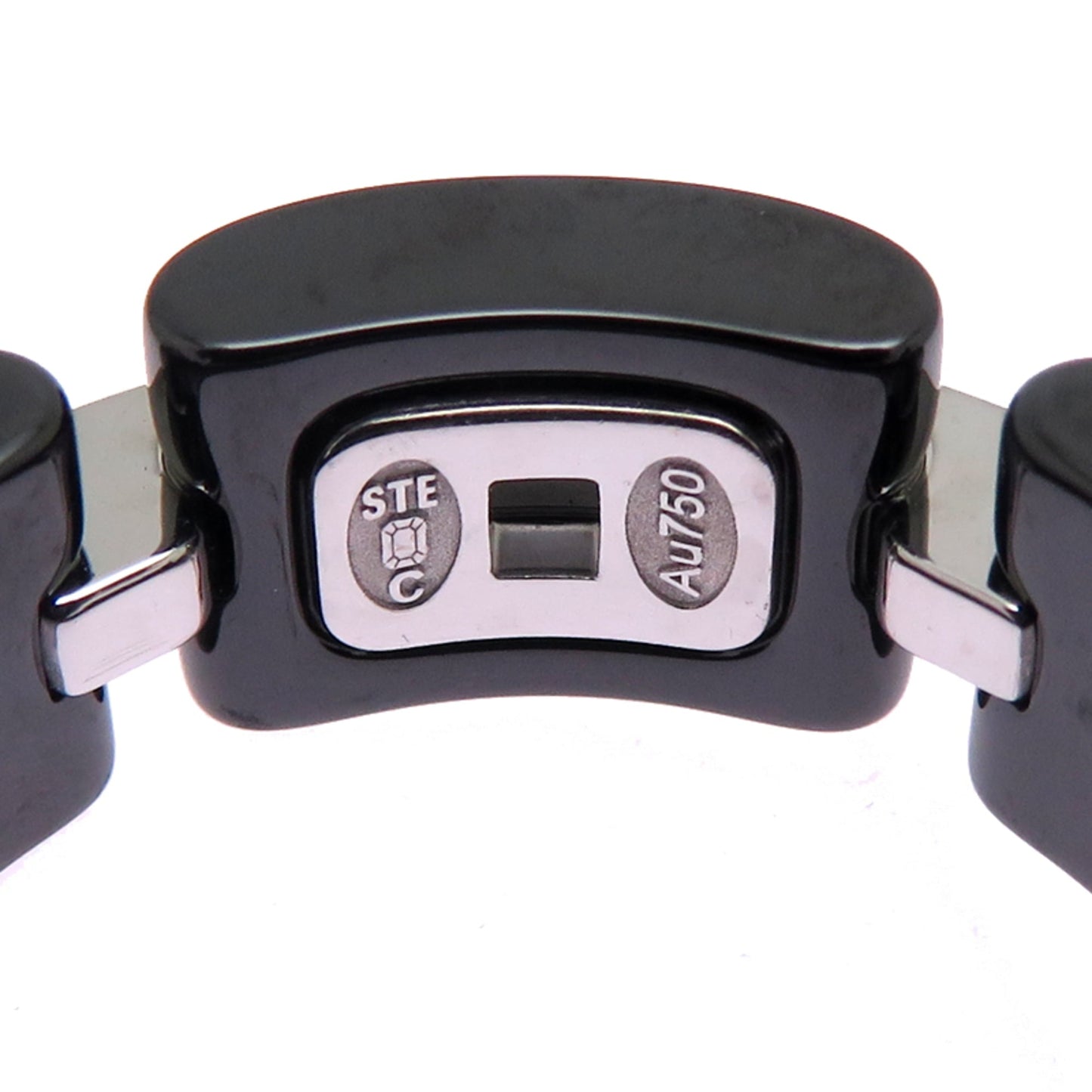 Chanel Ultra Women's Ring J3877 Ceramic Size 13