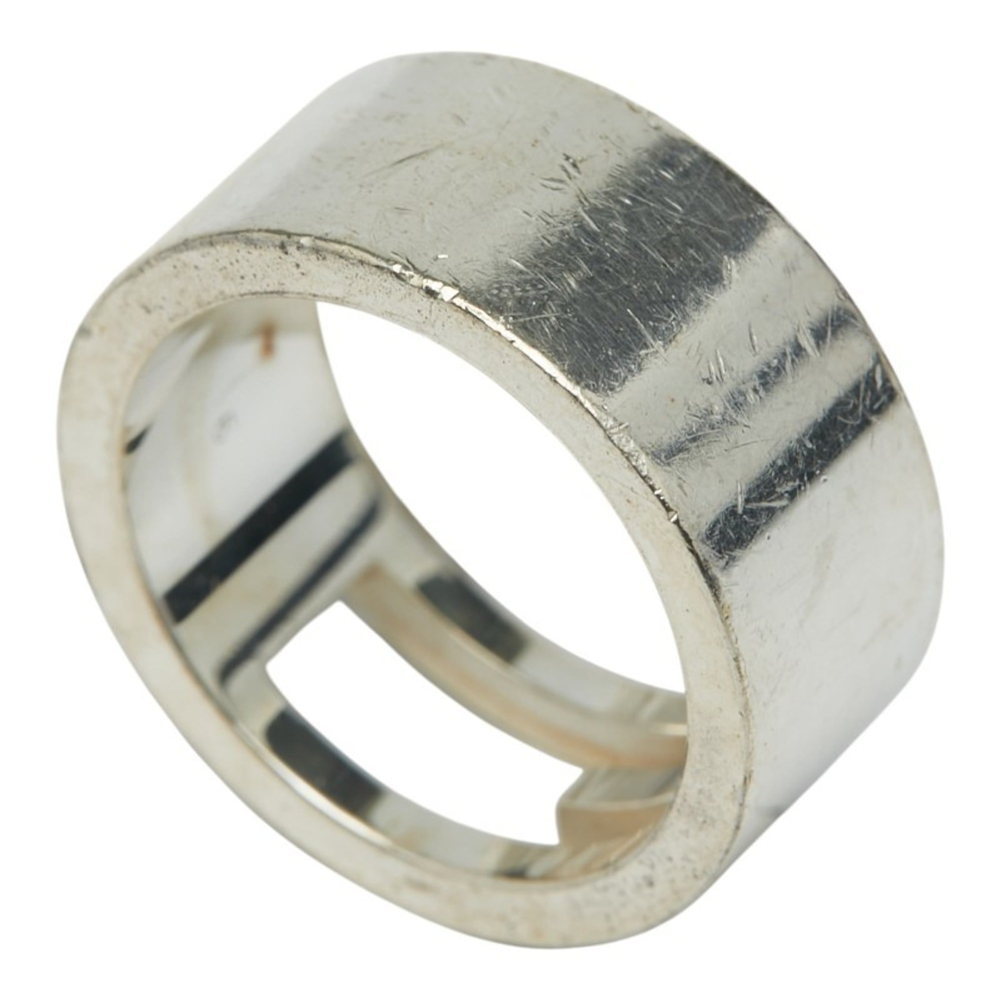 Gucci Branded G Ring #9 SV925 Silver Women's GUCCI