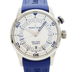 Maurice Lacroix Pontos S Diver PT6248 White Dial Men's Watch — Very Good