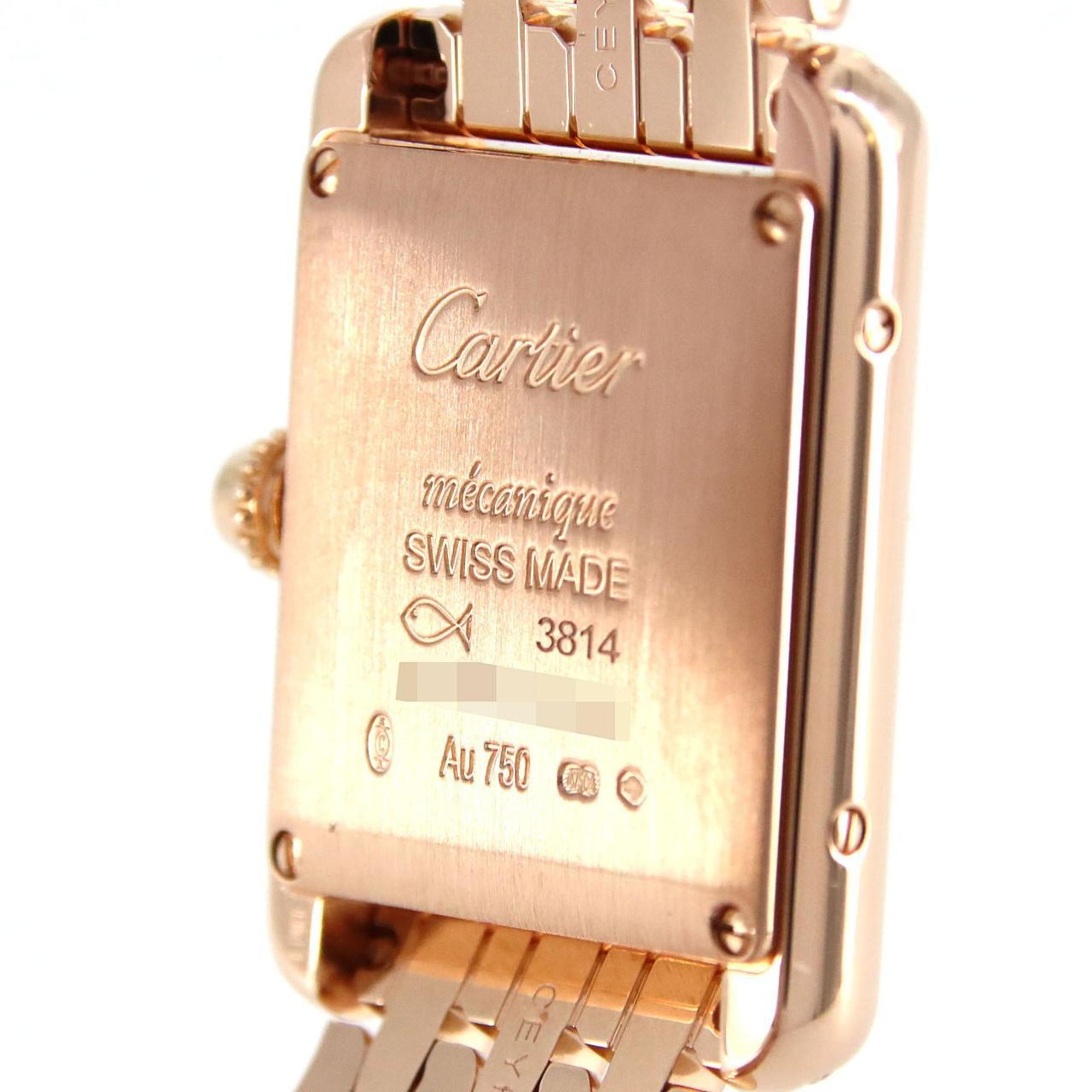 Cartier Tank Louis SM PG D WJTA0020 PG/RG Wristwatch, manual winding — Very Good