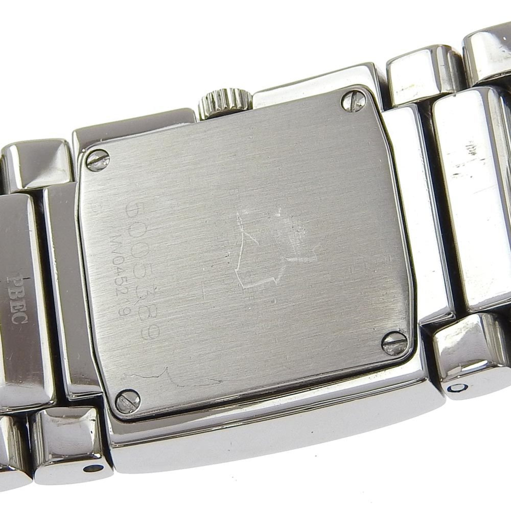 Baume & Mercier Catwalk Watch 12P Diamond MV045219 Stainless Steel Quartz Analog Display White Dial Ladies — Very Good