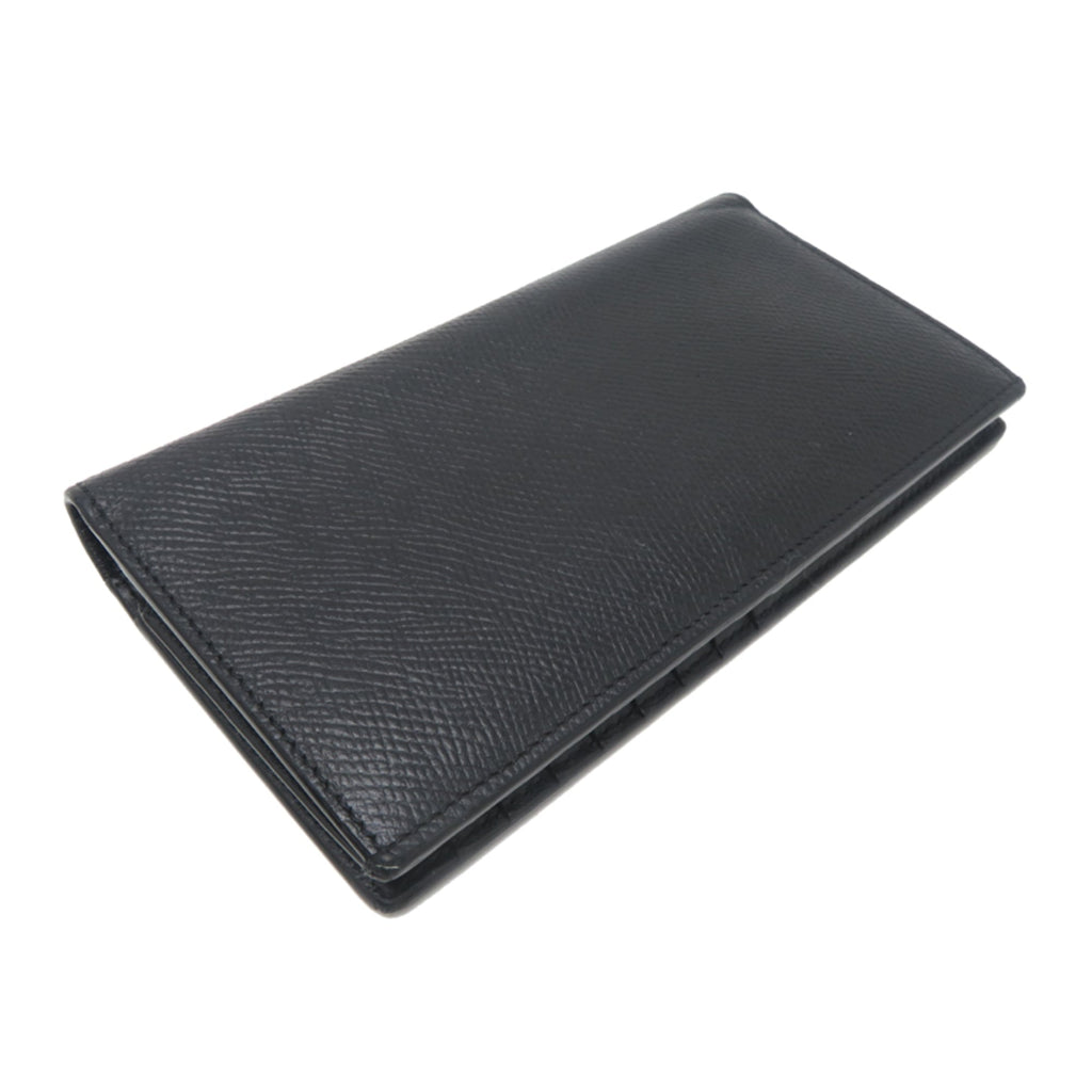 Celine Vertical Wallet Men's Long 10C863BEN38SI Grained Calfskin Black