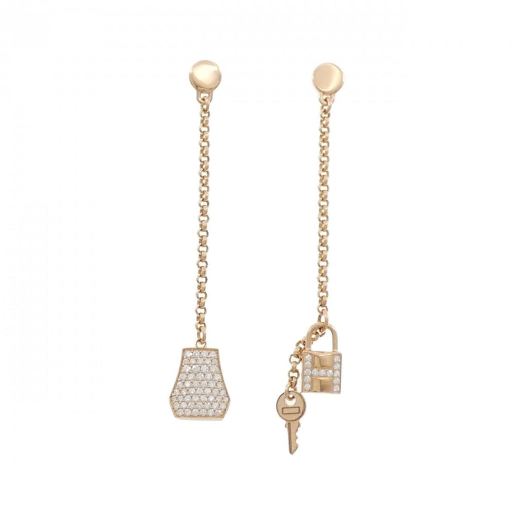 Hermes Hermès Kelly Crochet Earrings — Like New