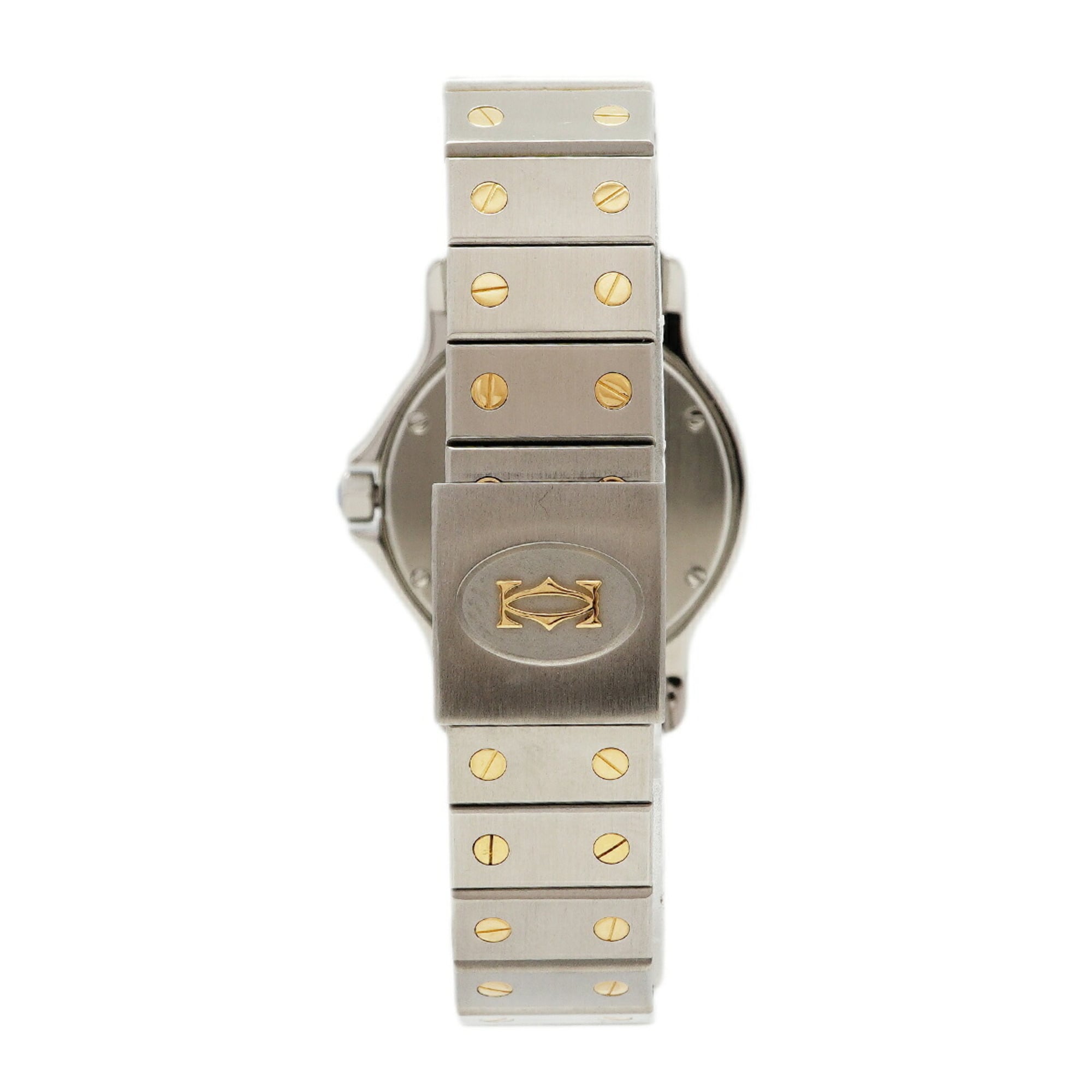 Cartier Santos Octagon LM W2001583 Ivory Dial Watch (Men's & Women's) — Very Good