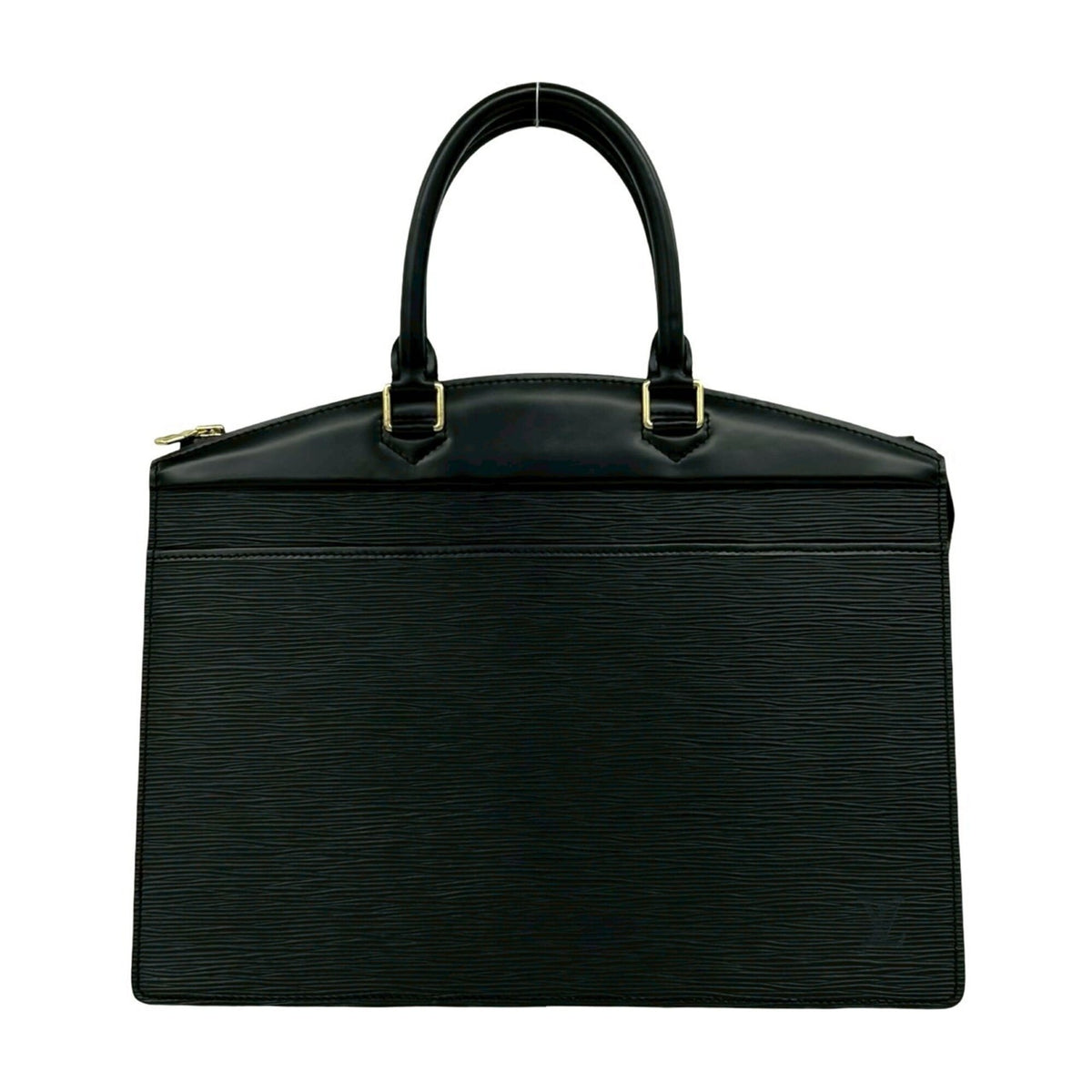 LOUIS VUITTON Louis Vuitton Riviera Epi Leather Genuine Handbag Tote Bag Business Noir 474-3 — Like New