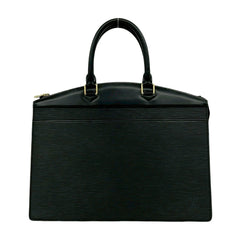 LOUIS VUITTON Louis Vuitton Riviera Epi Leather Genuine Handbag Tote Bag Business Noir 474-3 — Like New