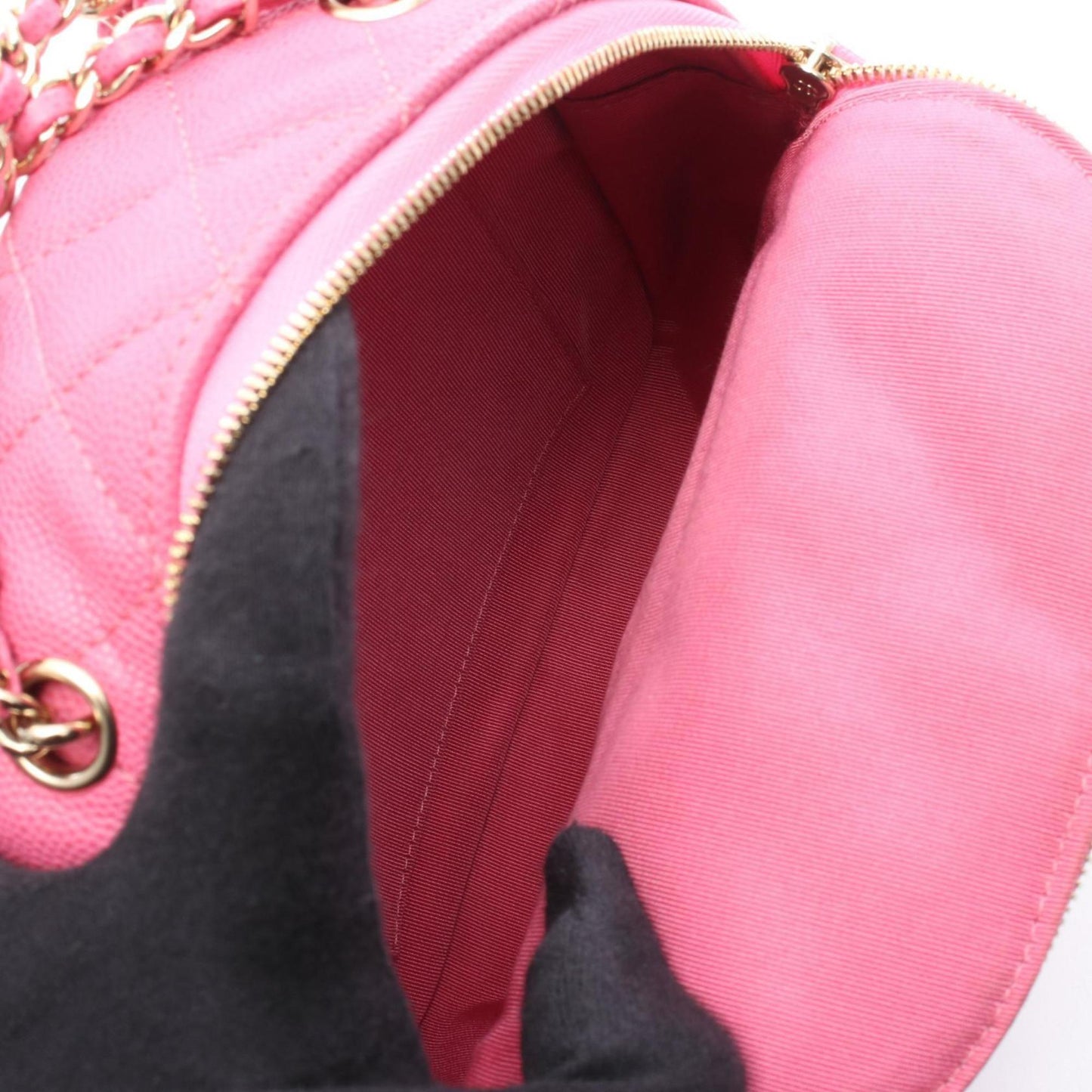 CHANEL Matelasse Backpack Bag in Calfskin Leather (Cowhide) for Women, Pink, AS0004